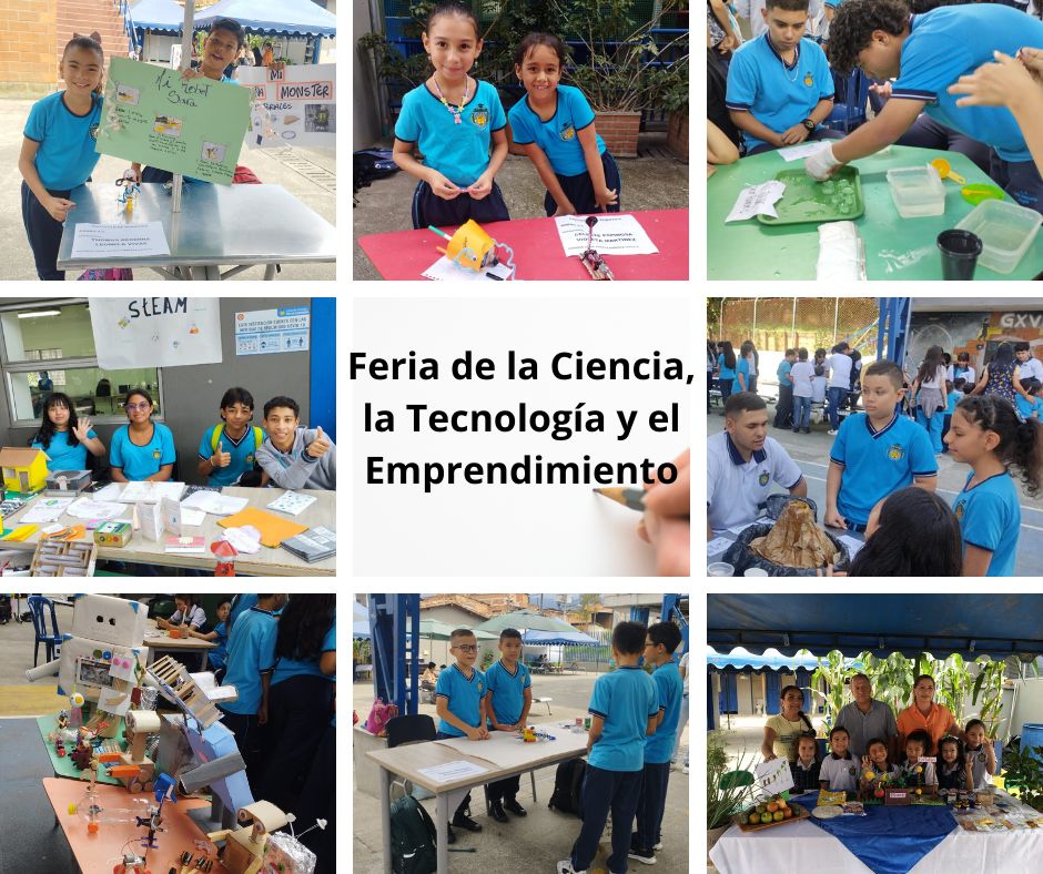 Los estudiantes participaron en la Feria de la Ciencia, la Tecnología y el Emprendimiento, presentando impactantes proyectos que demostraron a la comunidad educativa su creatividad, conocimiento y compromiso.